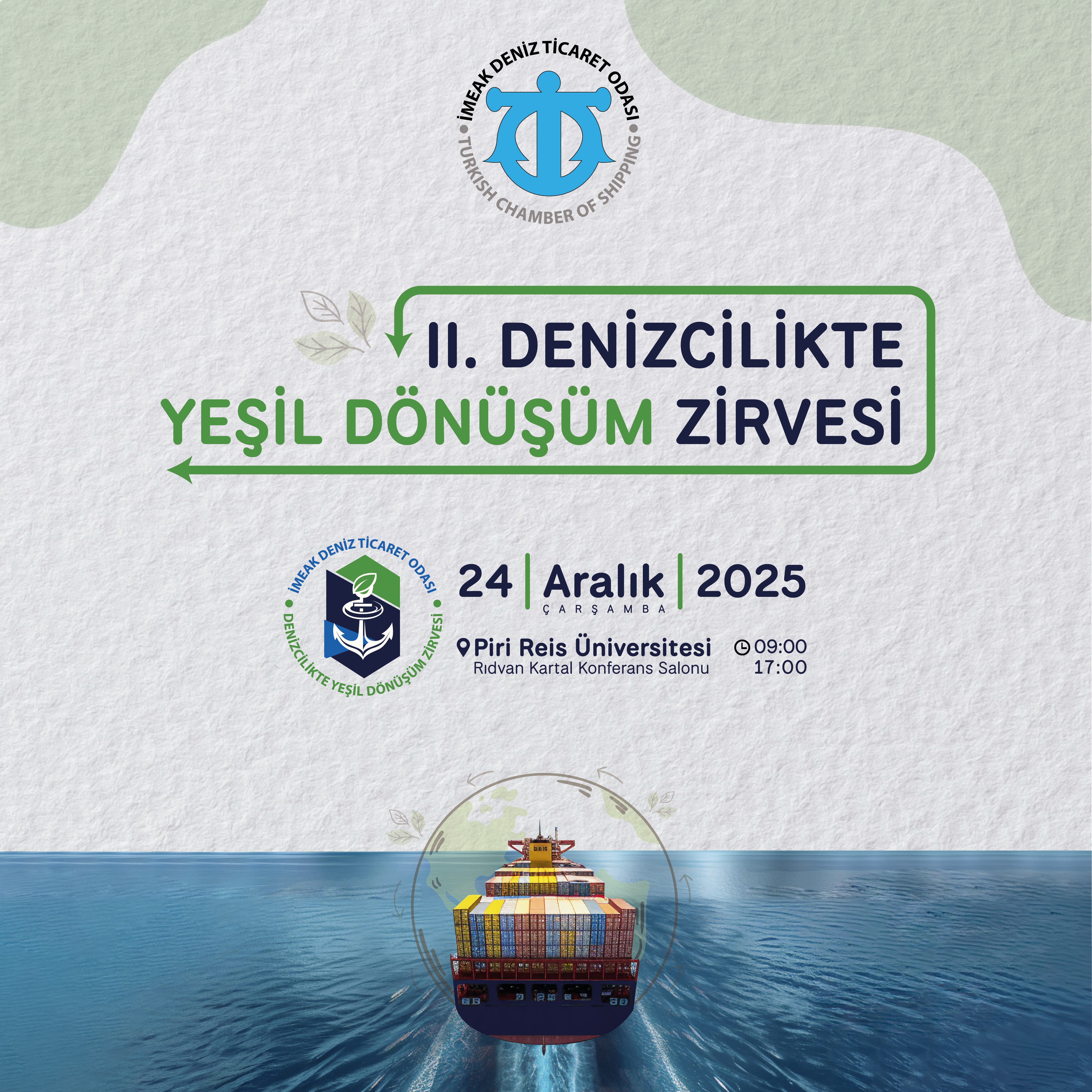 2’nci Denizcilikte Yeşil Dönüşüm Zirvesi