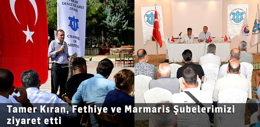 Tamer Kıran, Fethiye ve Marmaris Şubelerimizi ziyaret etti