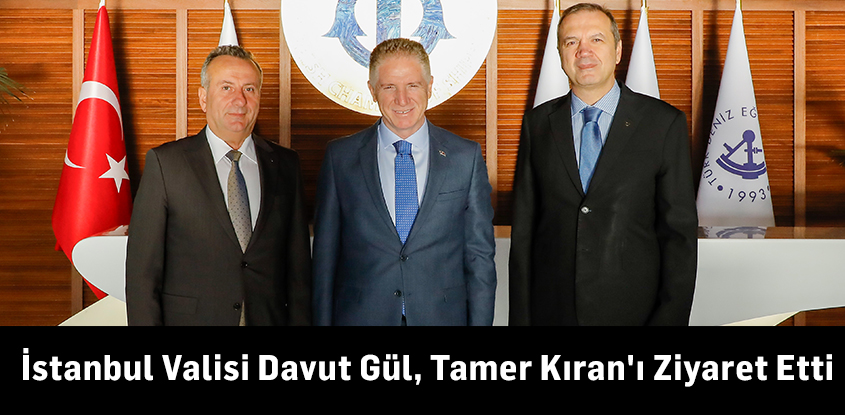 İstanbul Valisi Davut Gül, Tamer Kıran'ı Ziyaret Etti