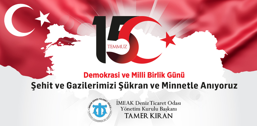 Tamer Kıran'dan 15 Temmuz Demokrasi ve Milli Birlik günü Mesajı