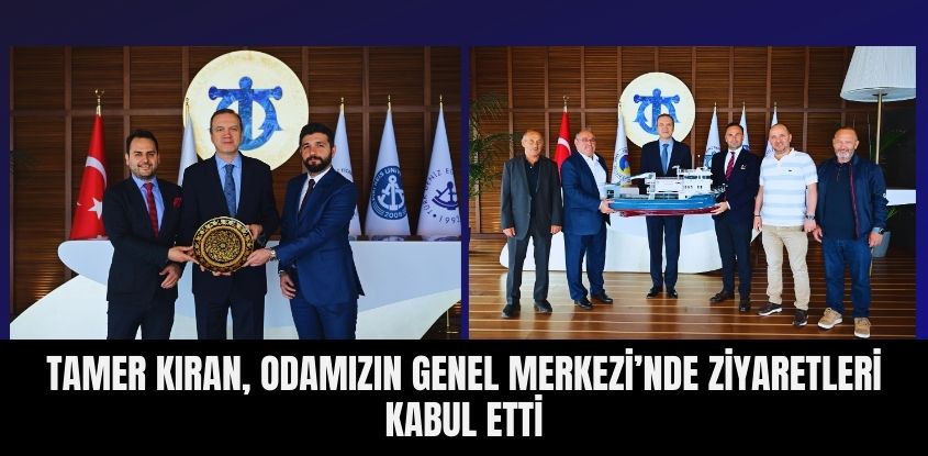 Tamer Kıran, Odamızın Genel Merkezi'nde Ziyaretleri Kabul Etti