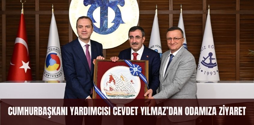 Cumhurbaşkanı Yardımcısı Cevdet Yılmaz’dan Odamıza Ziyaret