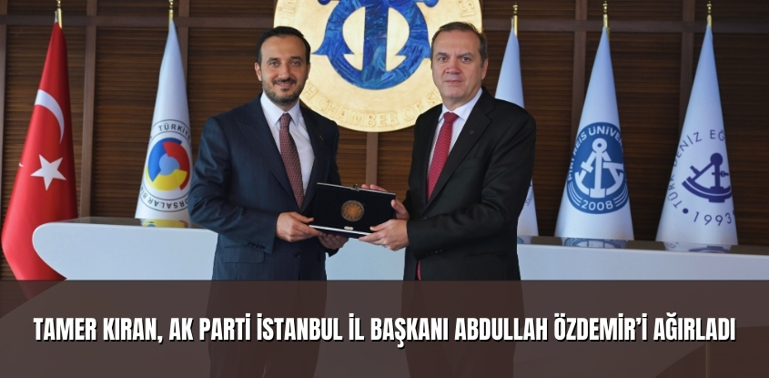 Tamer Kıran, AK Parti İstanbul İl Başkanı Abdullah Özdemi'i Ağırladı