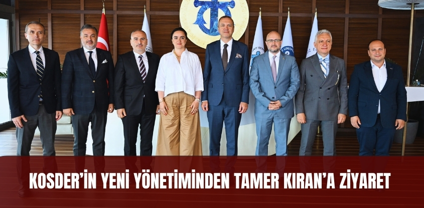 KOSDER'in Yeni Yönetiminden Tamer Kıran'a Ziyaret