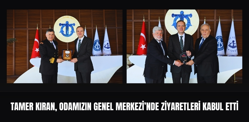 Tamer Kıran, Odamızın Genel Merkezi'nde Ziyaretleri Kabul Etti