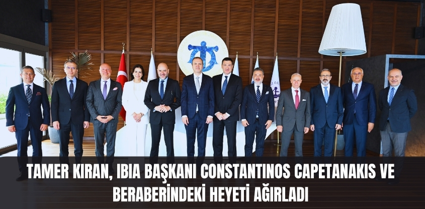 Tamer Kıran, IBIA Başkanı Constantinos Capetanakis ve Beraberindeki Heyeti Ağırladı