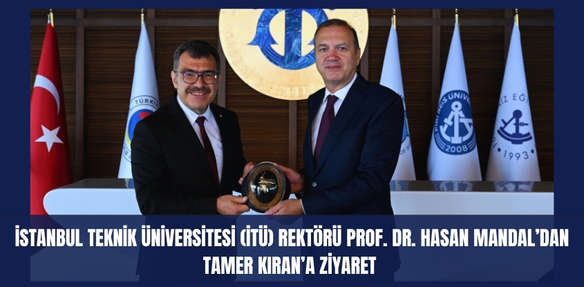 İstanbul Teknik Üniversitesi Rektörü Prof. Dr. Hasan Mandal, Tamer Kıran'ı Ziyaret Etti