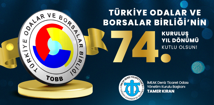 Tamer Kıran'dan TOBB'un 74. Kuruluş Yıl Dönümü Mesajı