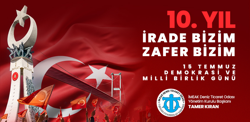 Tamer Kıran'dan 15 Temmuz Demokrasi ve Millî Birlik Günü Mesajı